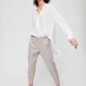 Aritzia Babaton Dexter Linen Pant
